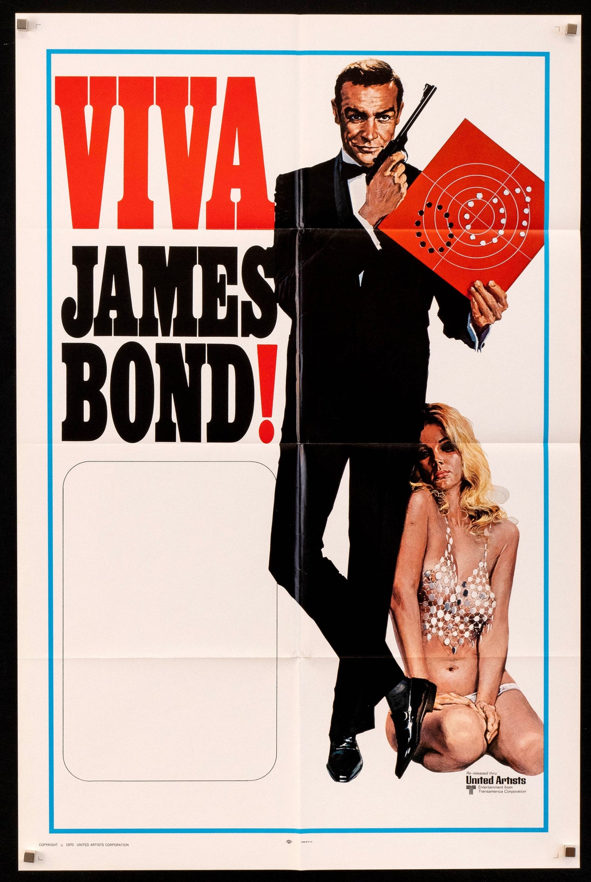 Viva James Bond 1 Sheet (27x41) Original Vintage Movie Poster