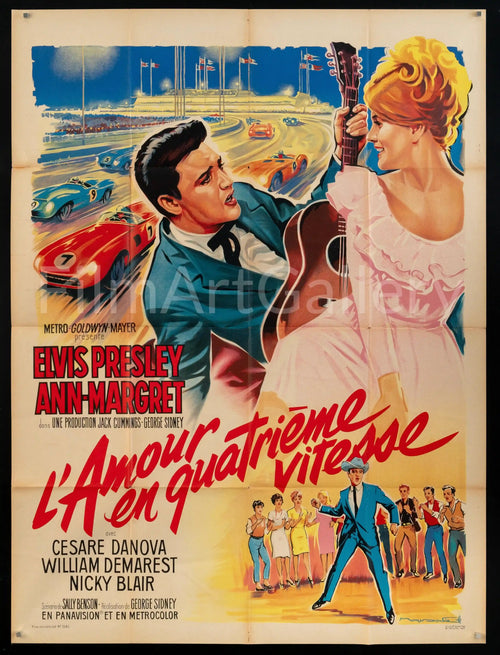 Viva Las Vegas Original Vintage Movie Poster