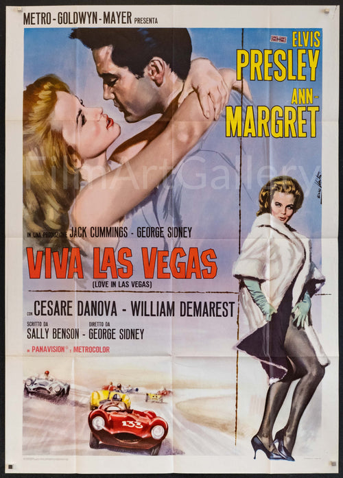 Viva Las Vegas Original Vintage Movie Poster