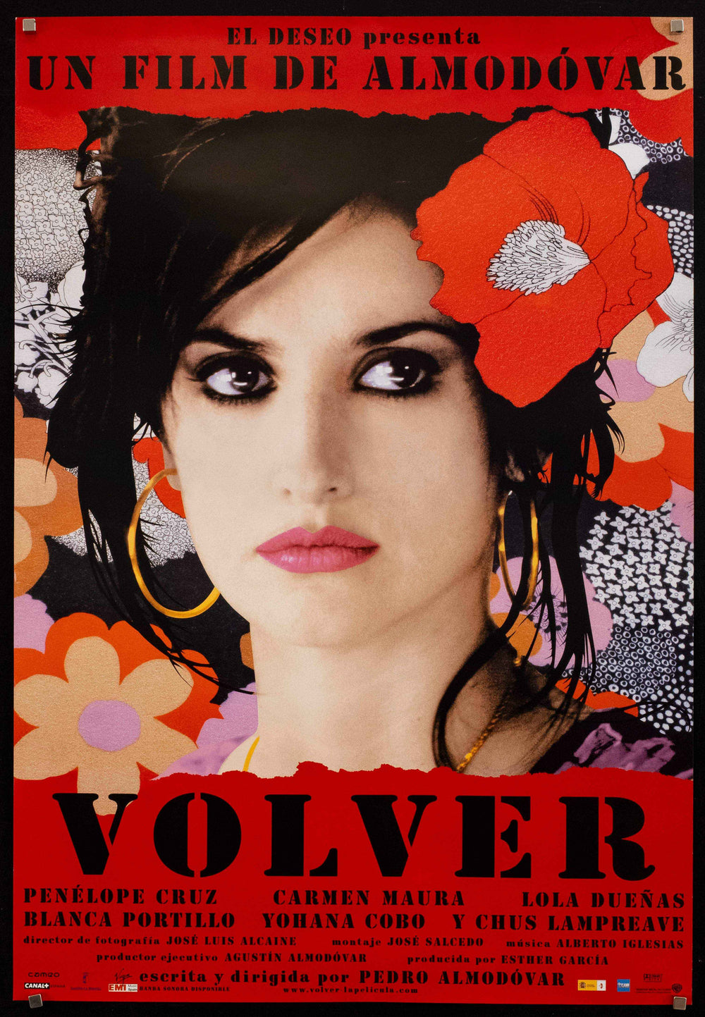 Volver Original Vintage Movie Poster