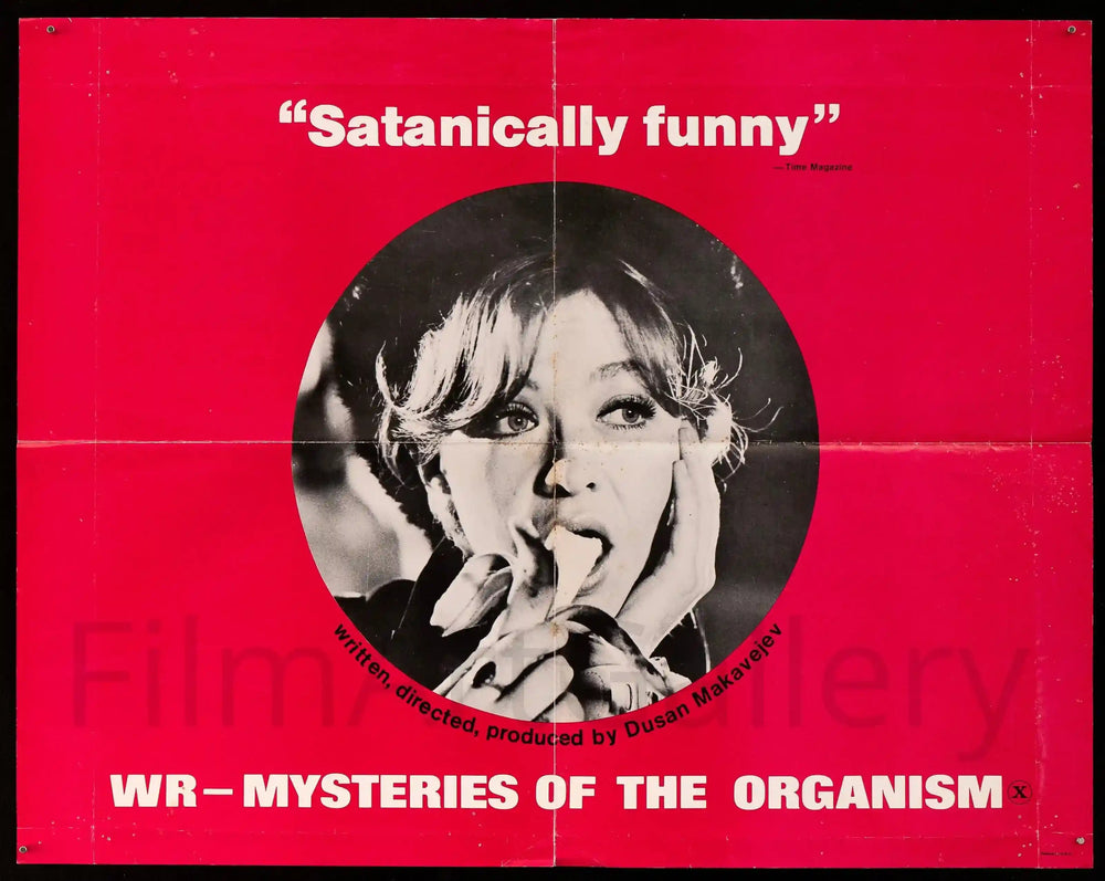 WR Mysteries of the Organism Original Vintage Movie Poster