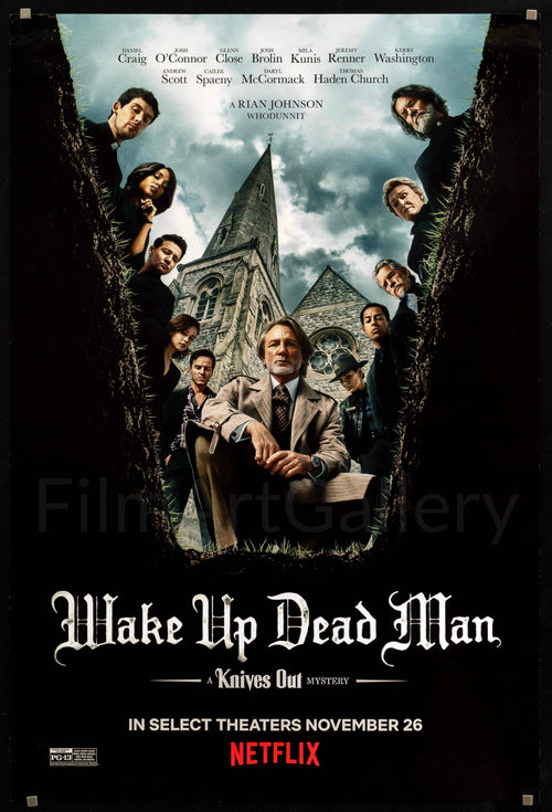 Wake Up Dead Man Original Vintage Movie Poster