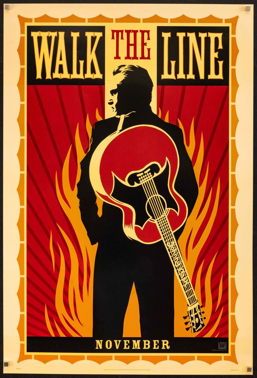 Walk the Line Original Vintage Movie Poster