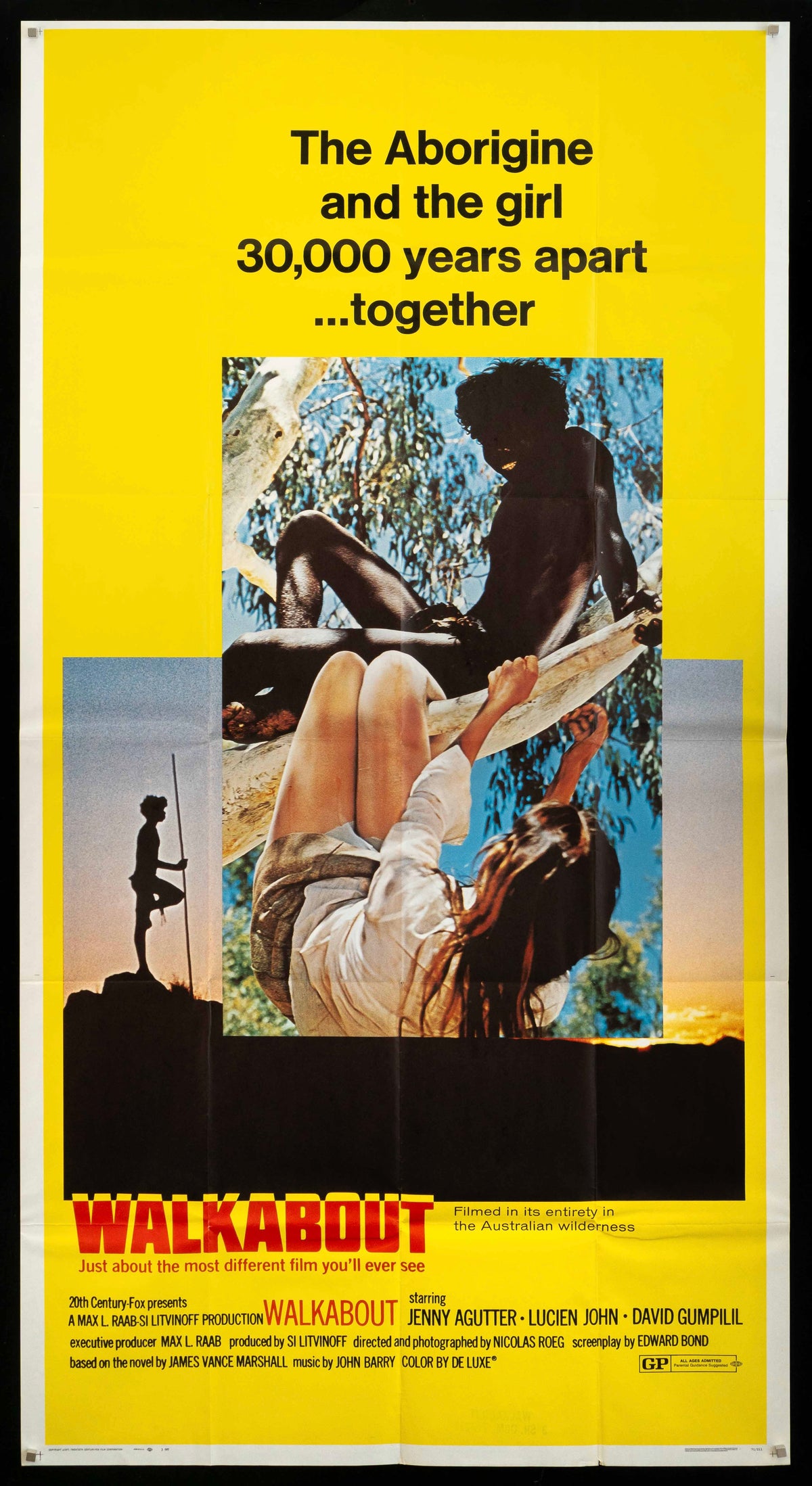 Walkabout Original Vintage Movie Poster