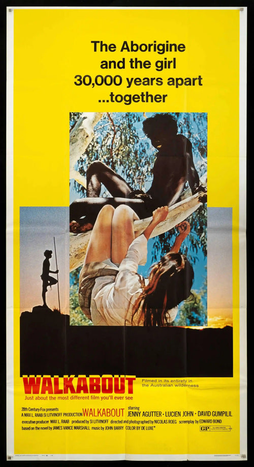 Walkabout Original Vintage Movie Poster