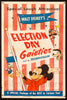 Walt Disney's Election Day Gaieties 1 Sheet (27x41) Original Vintage Movie Poster