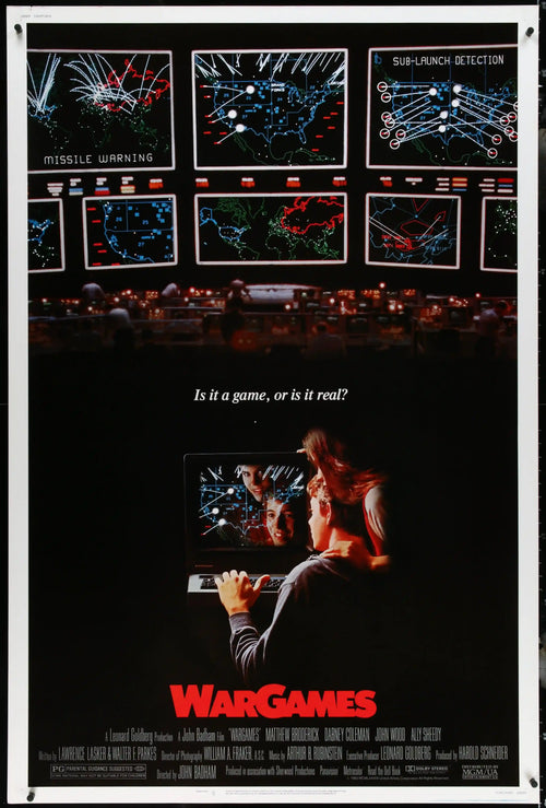 WarGames Original Vintage Movie Poster