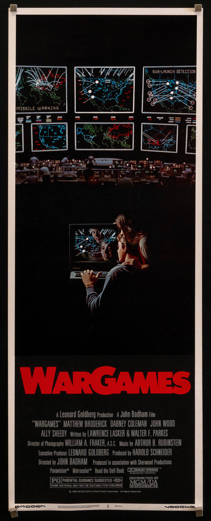 WarGames Original Vintage Movie Poster