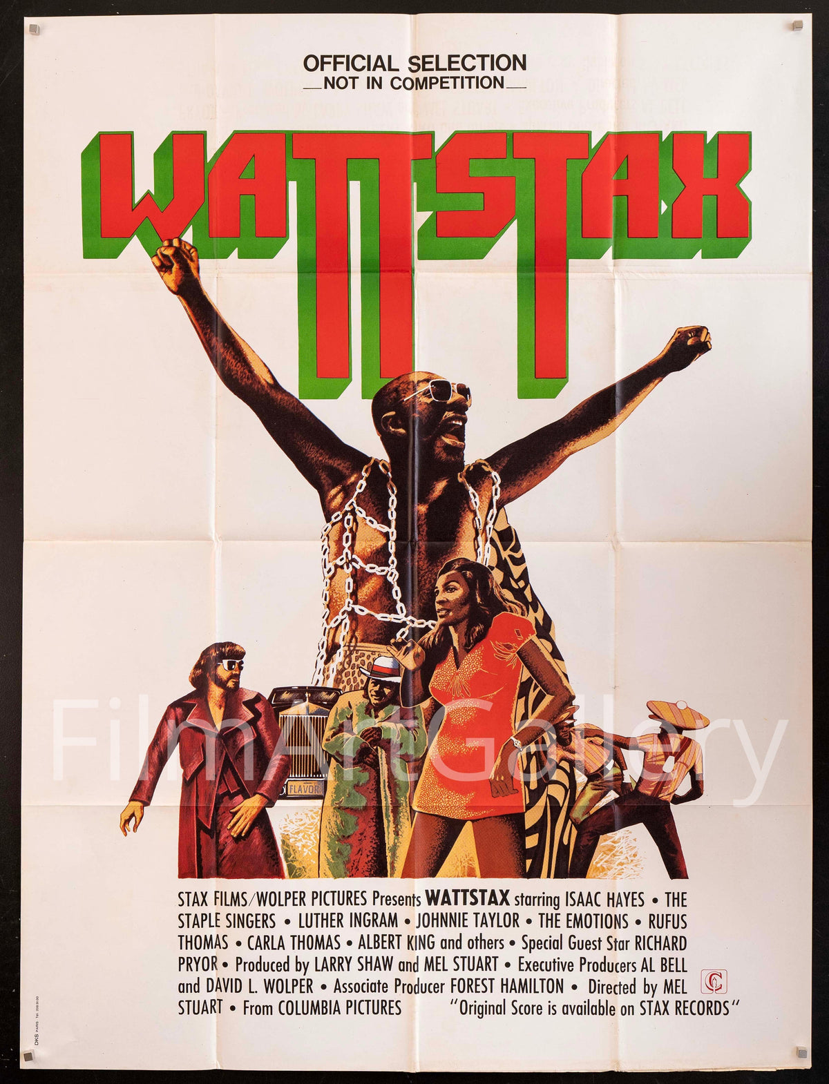 Wattstax Original Vintage Movie Poster