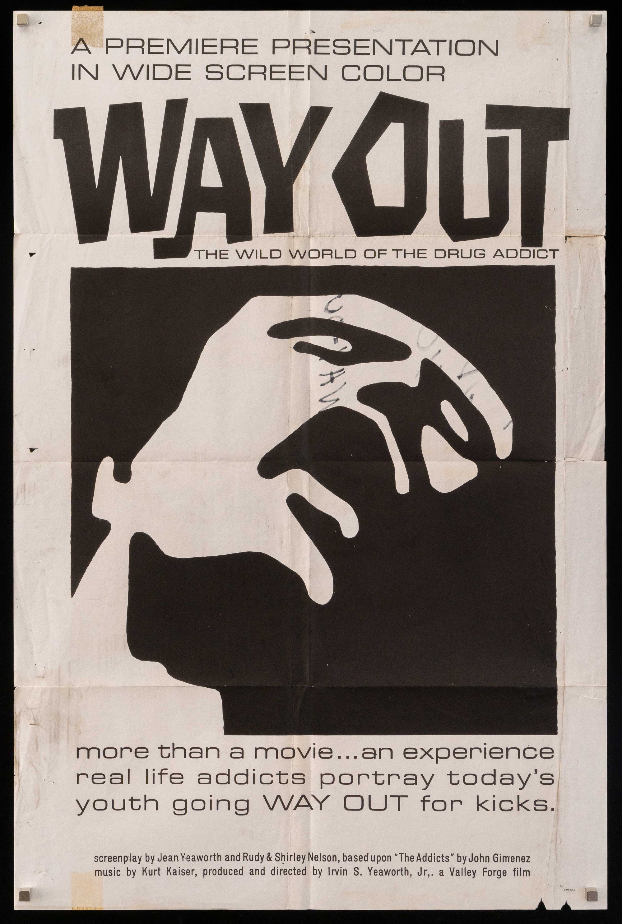 Way Out Original Vintage Movie Poster