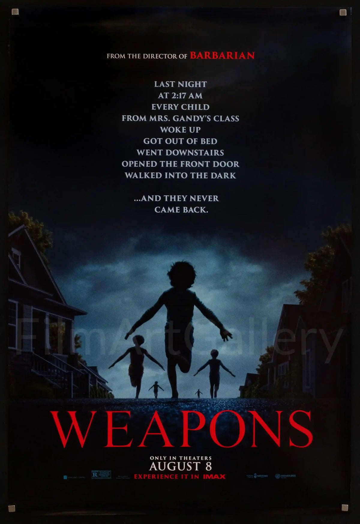 Weapons Original Vintage Movie Poster