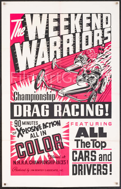 Weekend Warriors Original Vintage Movie Poster