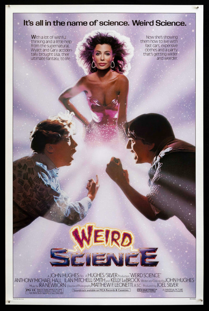 Weird Science Original Vintage Movie Poster