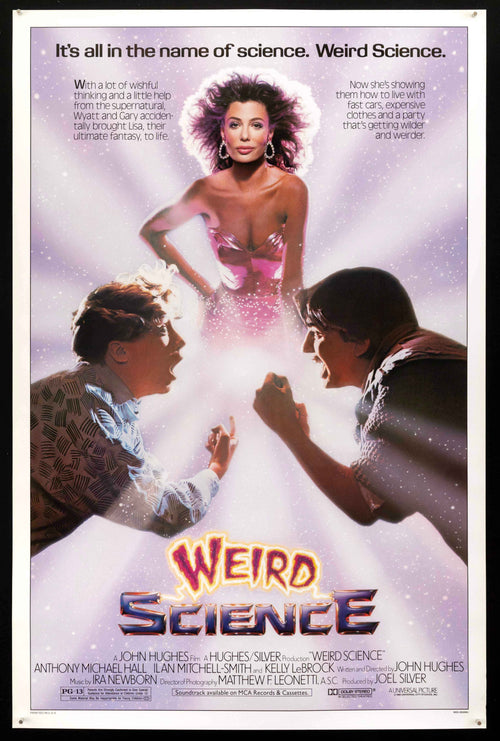 Weird Science Original Vintage Movie Poster