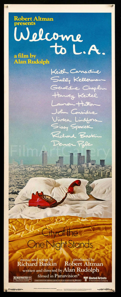 Welcome to L.A. Original Vintage Movie Poster