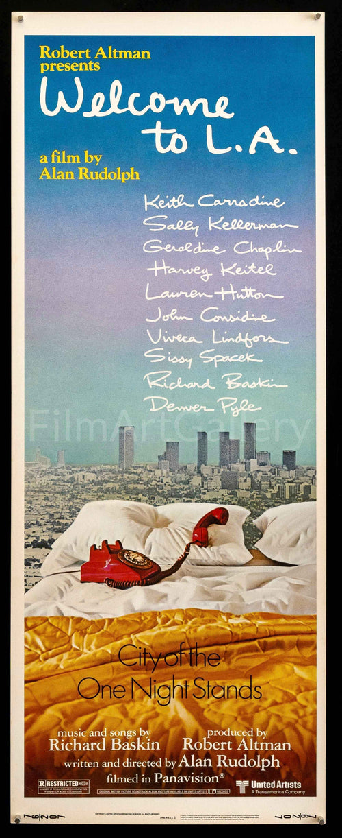 Welcome to L.A. Original Vintage Movie Poster