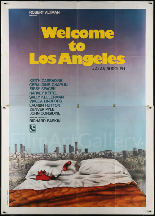 Welcome to L.A. Original Vintage Movie Poster