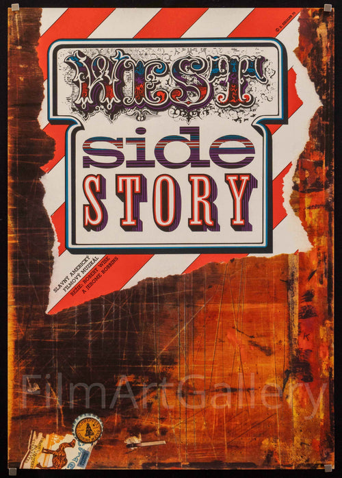 West Side Story Original Vintage Movie Poster
