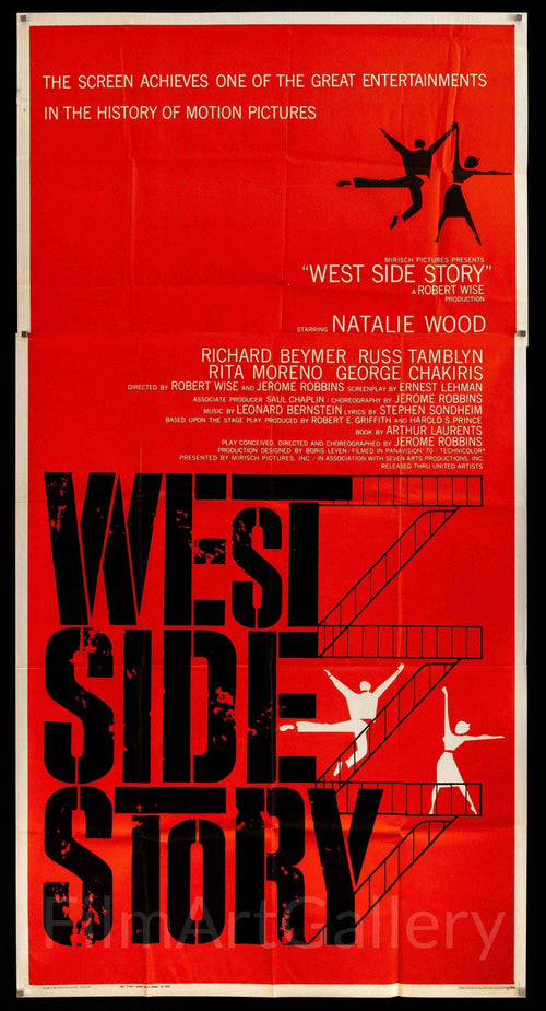 West Side Story Original Vintage Movie Poster