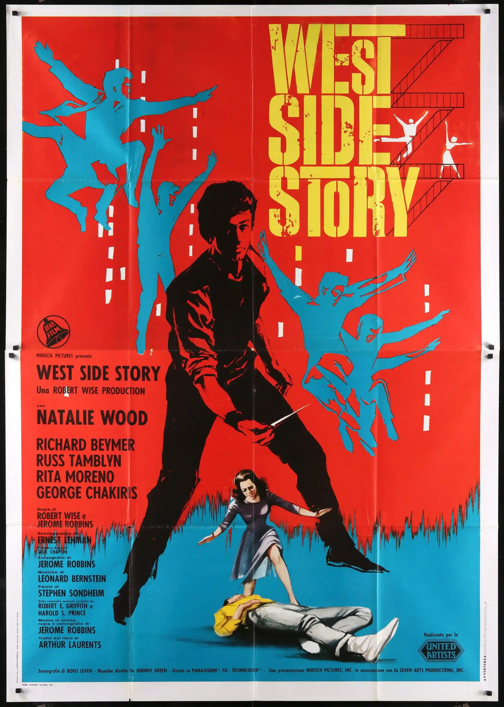 West Side Story Original Vintage Movie Poster