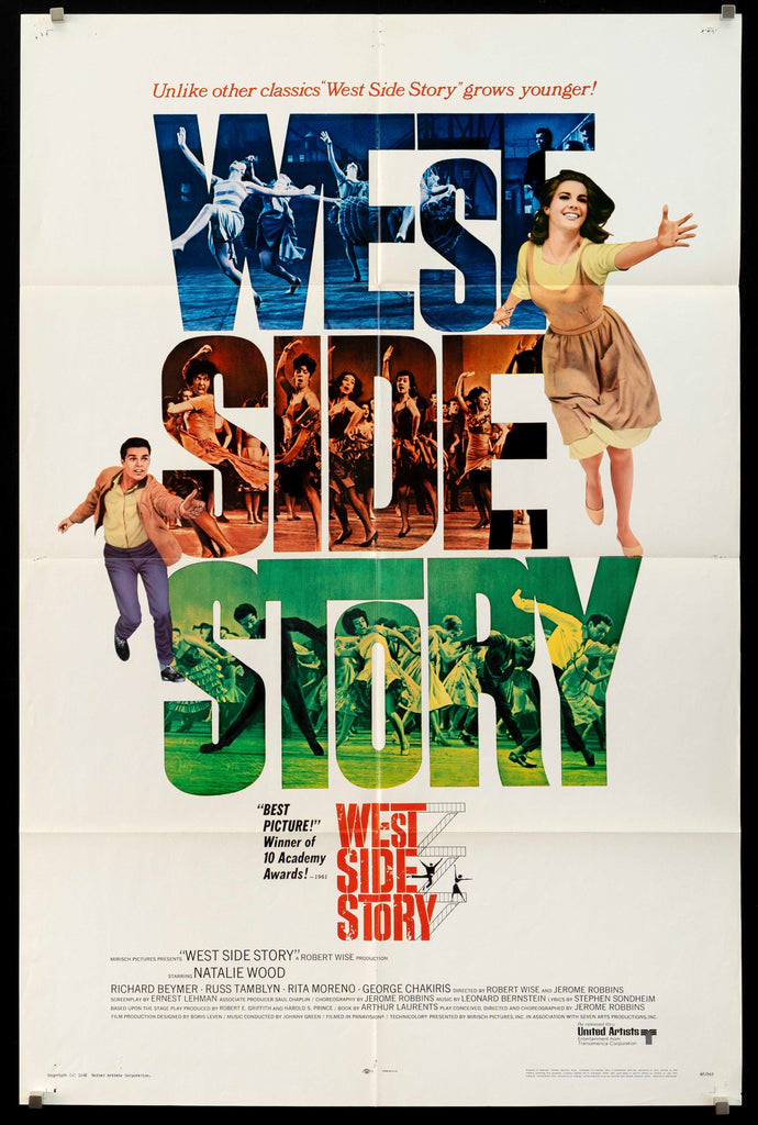 West Side Story Original Vintage Movie Poster