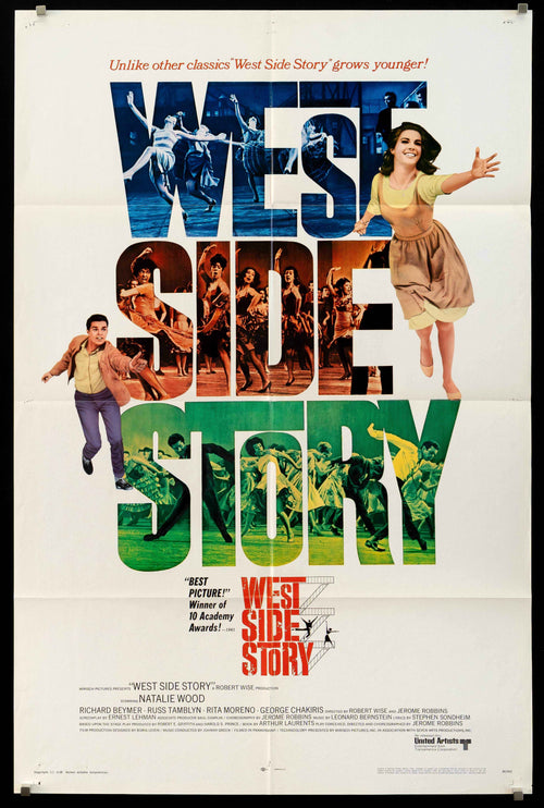 West Side Story Original Vintage Movie Poster