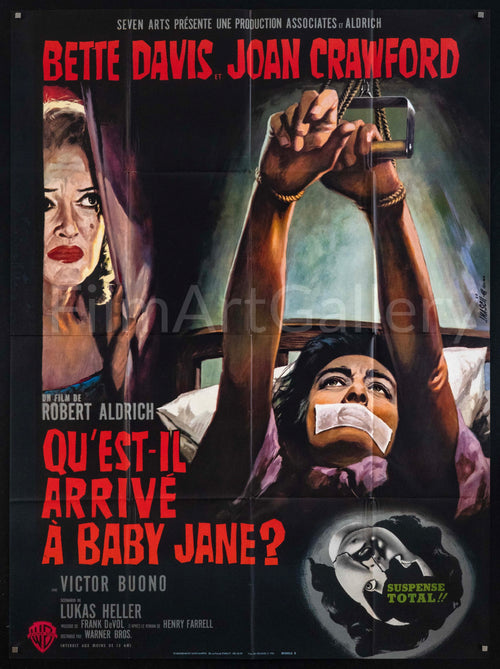 Whatever Happened to Baby Jane? Original Vintage Movie Poster