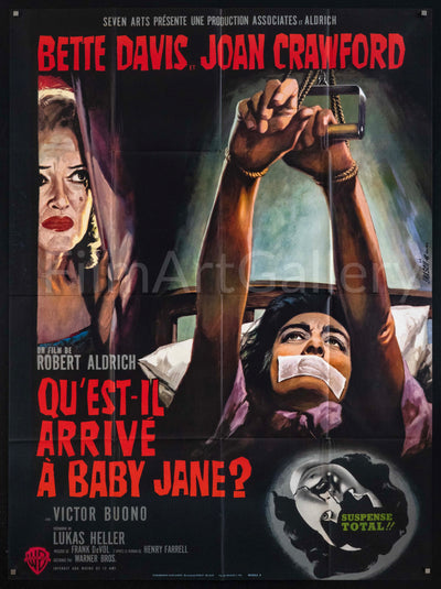 Whatever Happened to Baby Jane? Original Vintage Movie Poster