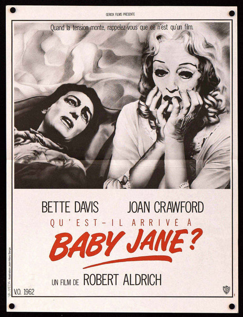 Whatever Happened to Baby Jane? Original Vintage Movie Poster