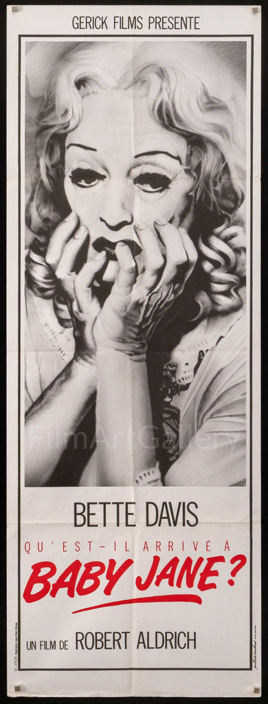 Whatever Happened to Baby Jane? Original Vintage Movie Poster