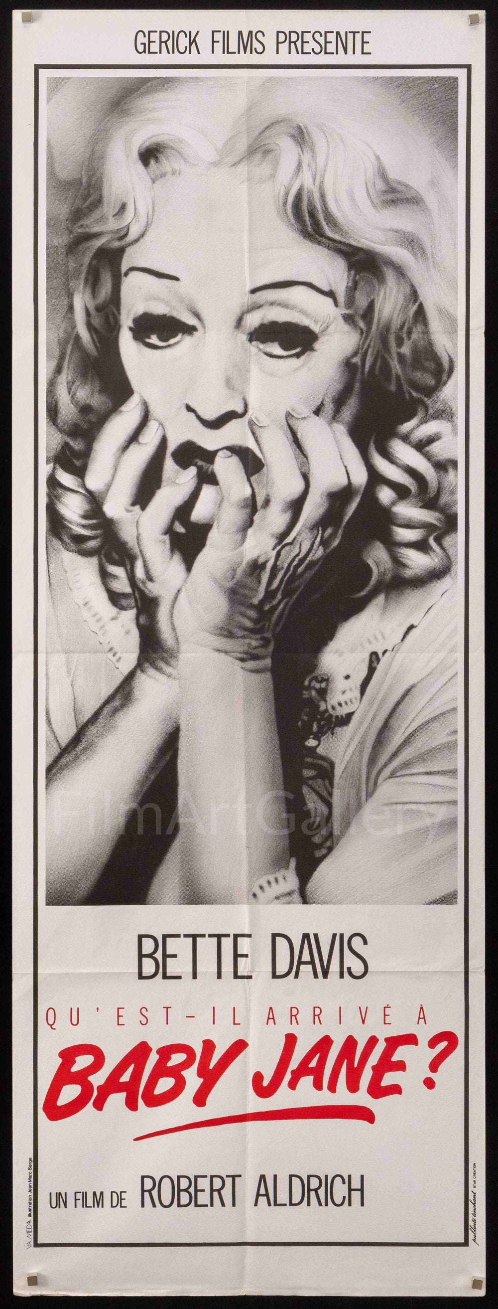 Whatever Happened to Baby Jane? Original Vintage Movie Poster