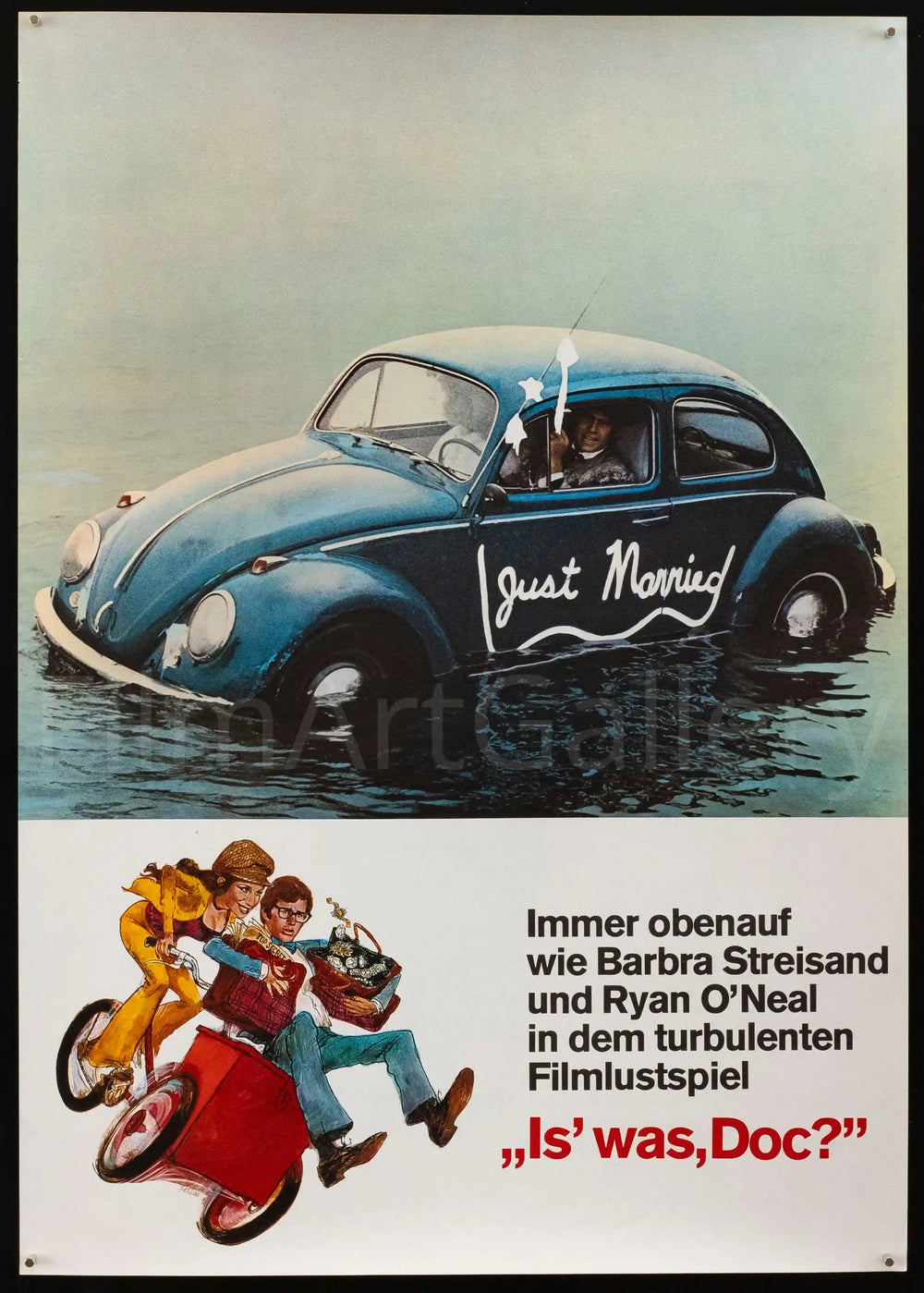 What's Up Doc Original Vintage Movie Poster