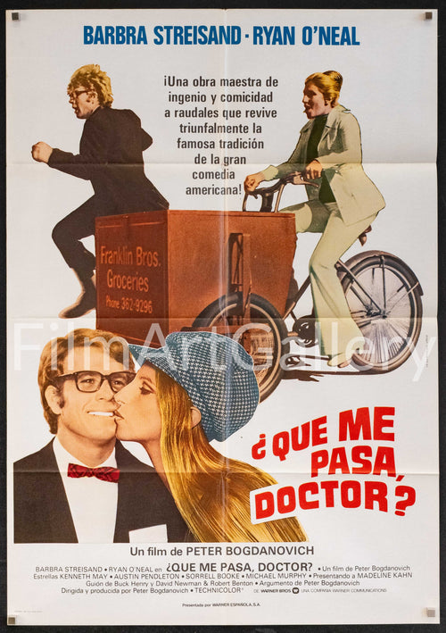 What's Up Doc Original Vintage Movie Poster