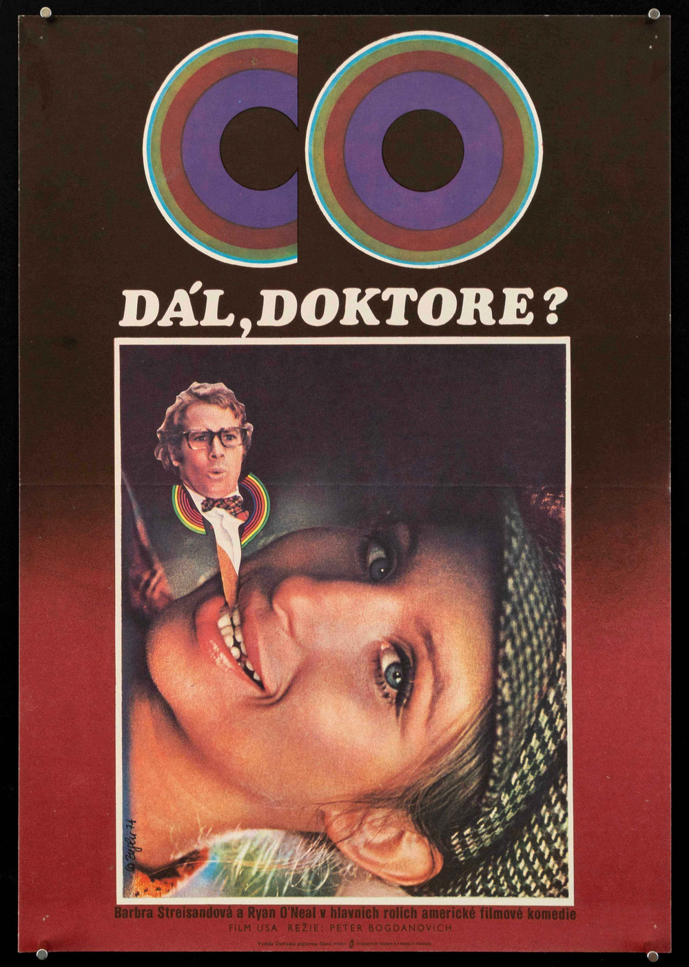 What's Up Doc Original Vintage Movie Poster