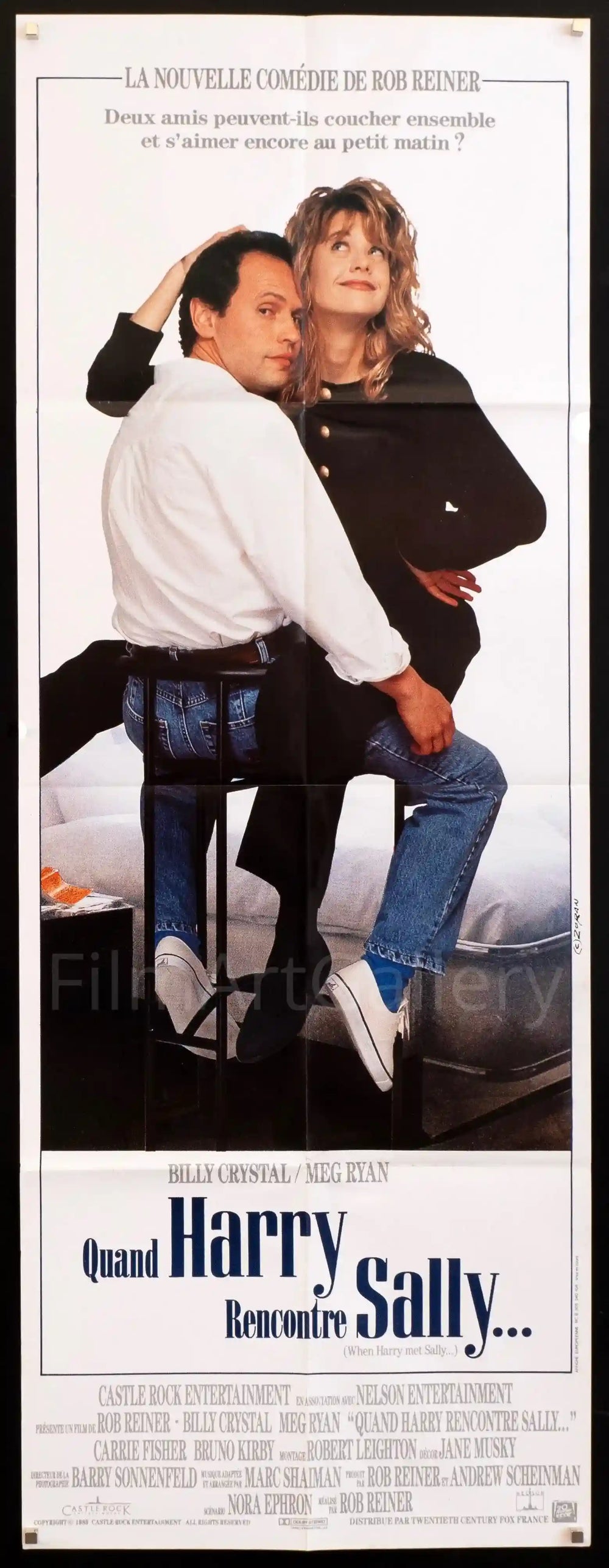 When Harry Met Sally Original Vintage Movie Poster