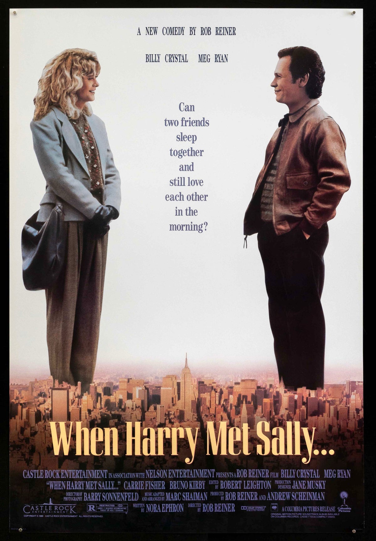 When Harry Met Sally Original Vintage Movie Poster