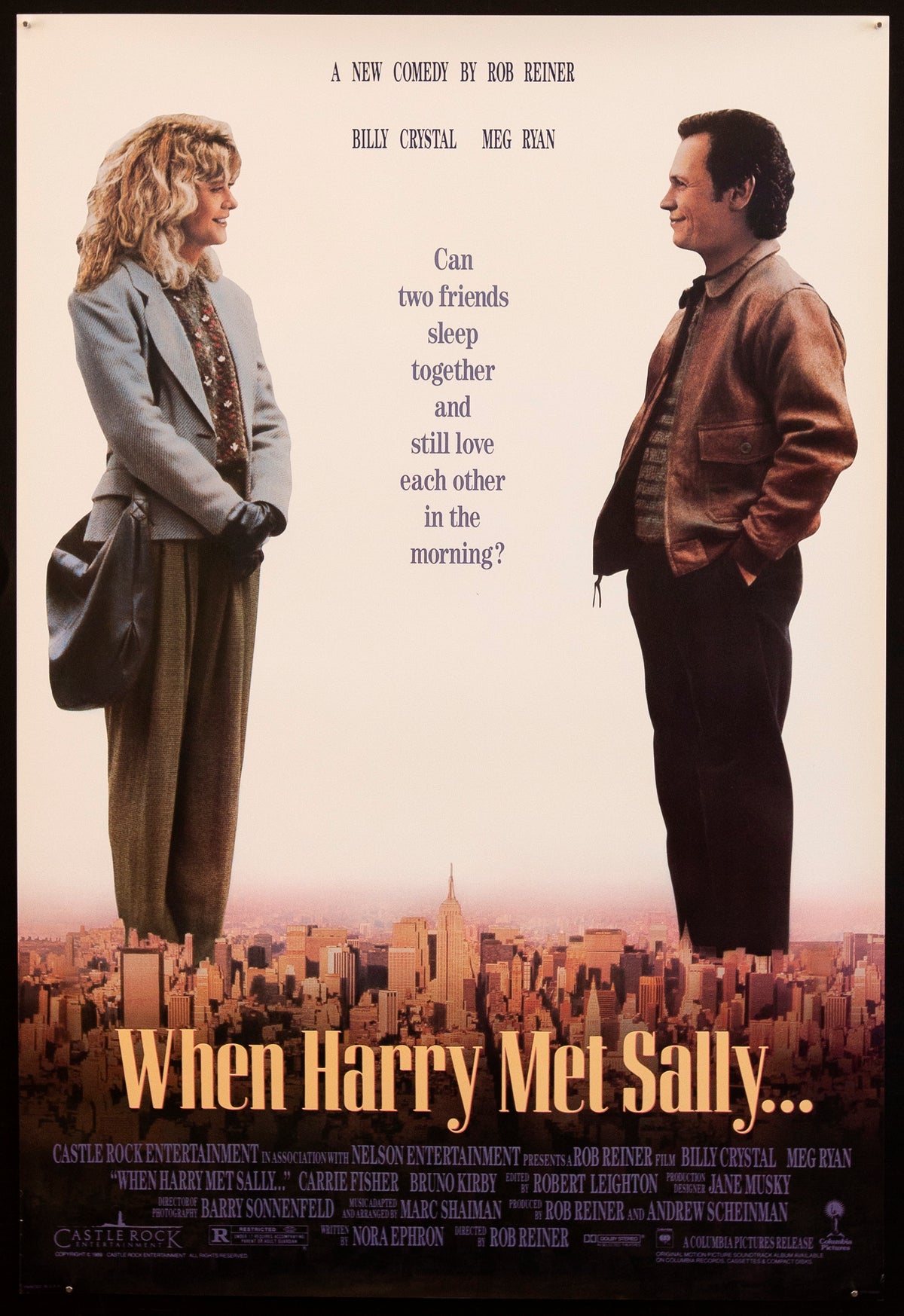 When Harry Met Sally Original Vintage Movie Poster