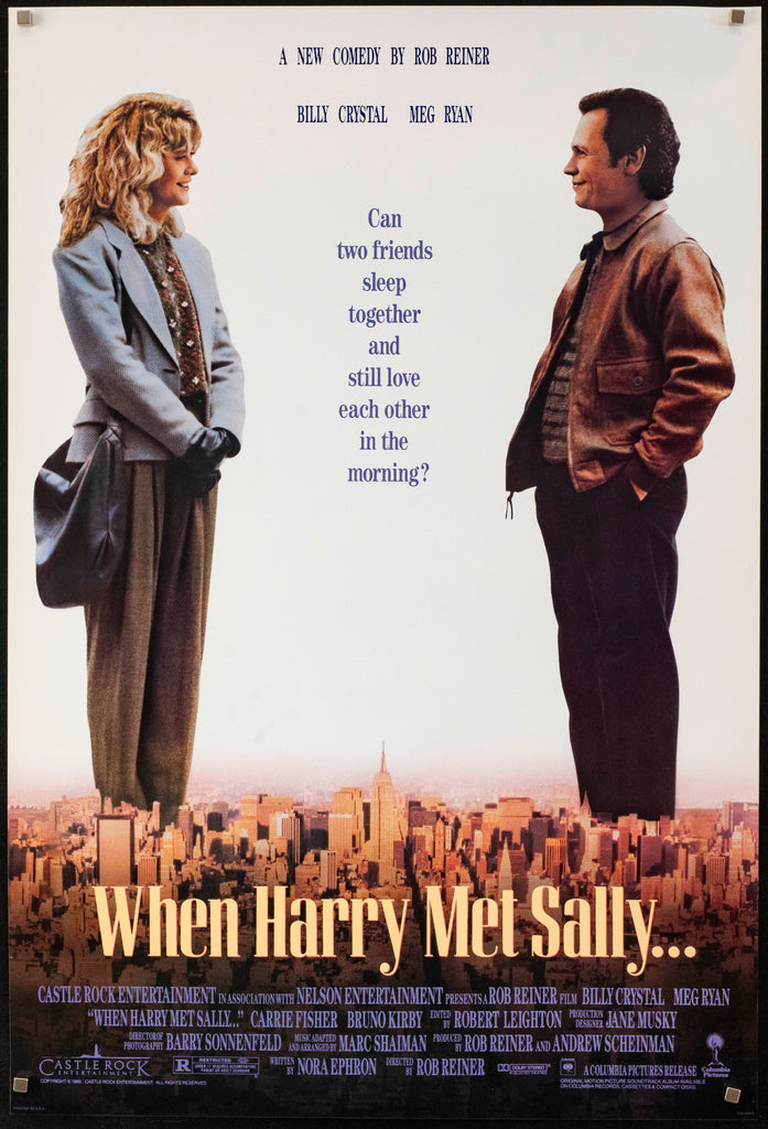 When Harry Met Sally Original Vintage Movie Poster