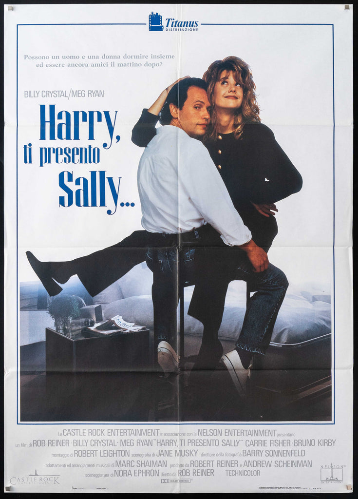 When Harry Met Sally Original Vintage Movie Poster