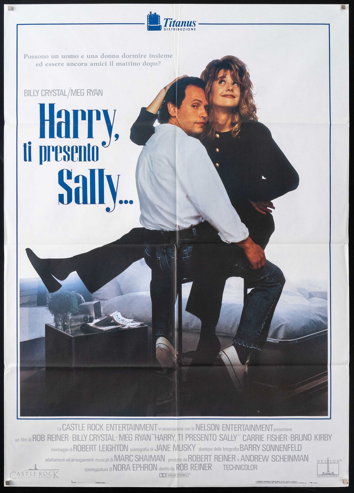 When Harry Met Sally Original Vintage Movie Poster
