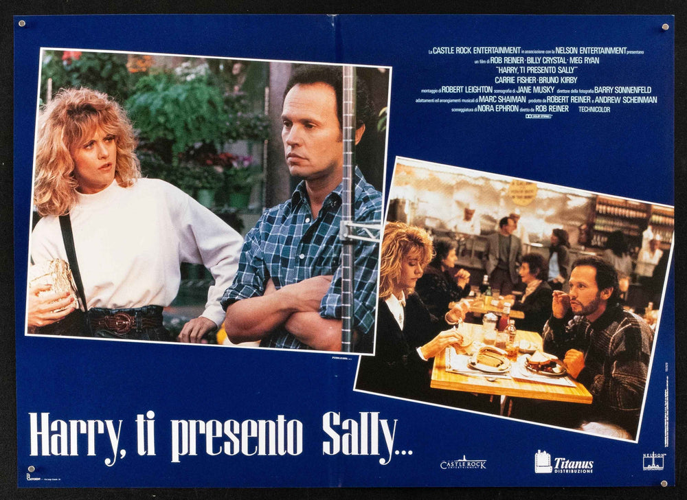 When Harry Met Sally Original Vintage Movie Poster