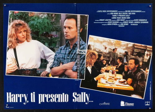 When Harry Met Sally Original Vintage Movie Poster