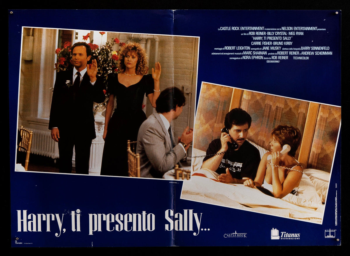 When Harry Met Sally Original Vintage Movie Poster
