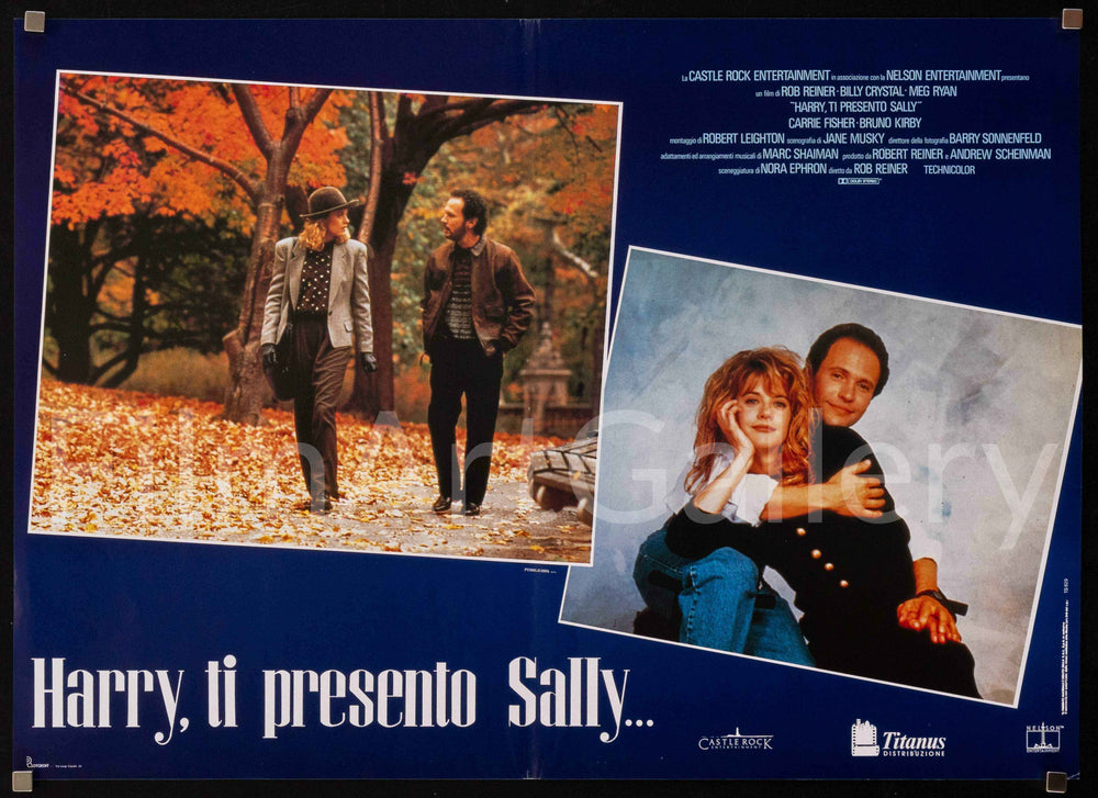 When Harry Met Sally Original Vintage Movie Poster