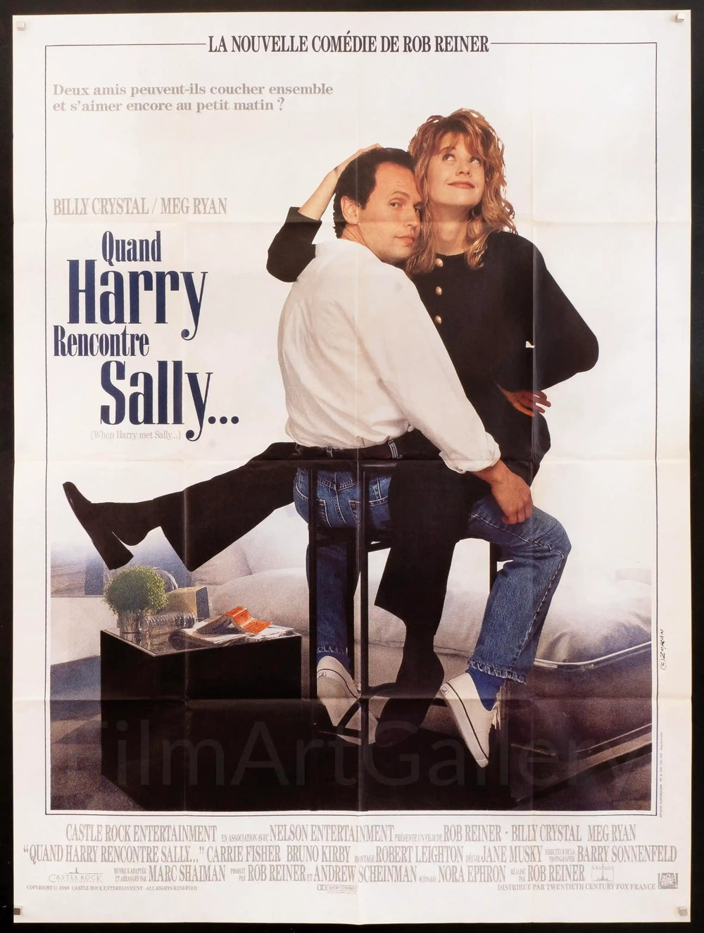When Harry Met Sally Original Vintage Movie Poster