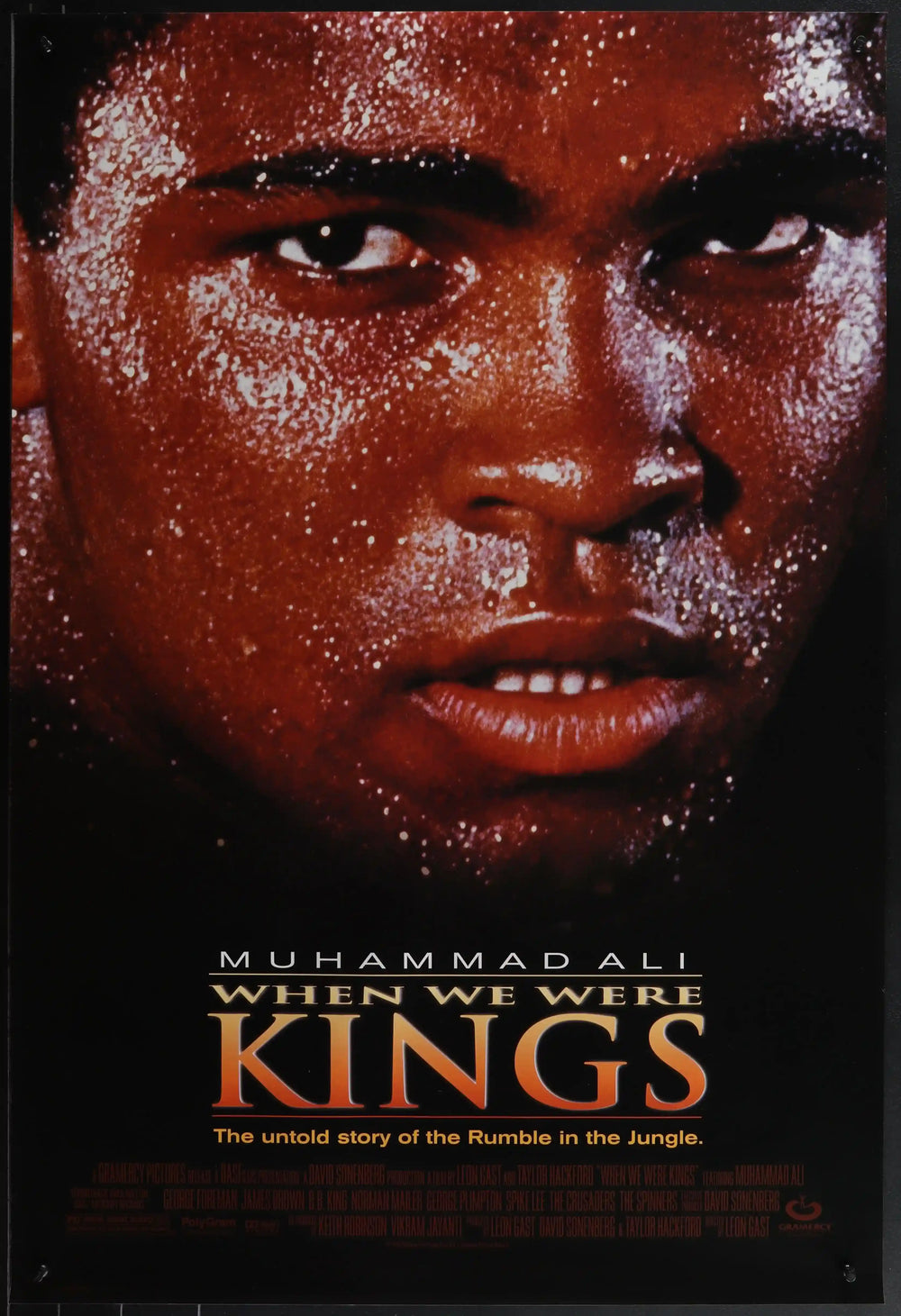 When We Were Kings Original Vintage Movie Poster