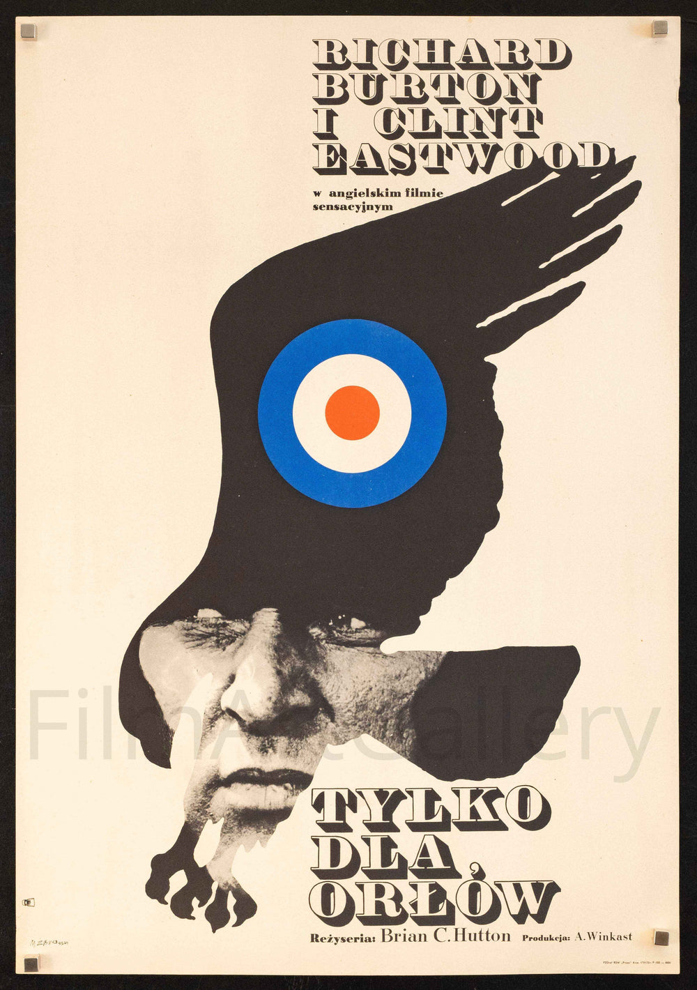 Where Eagles Dare Original Vintage Movie Poster