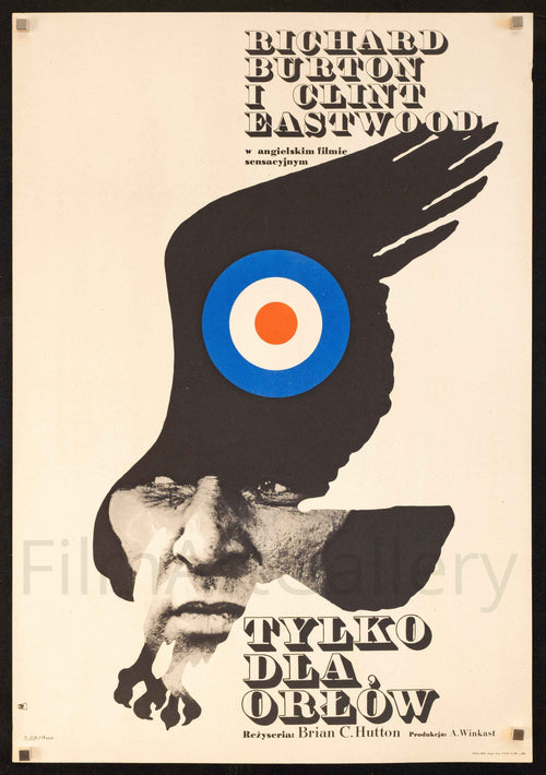 Where Eagles Dare Original Vintage Movie Poster