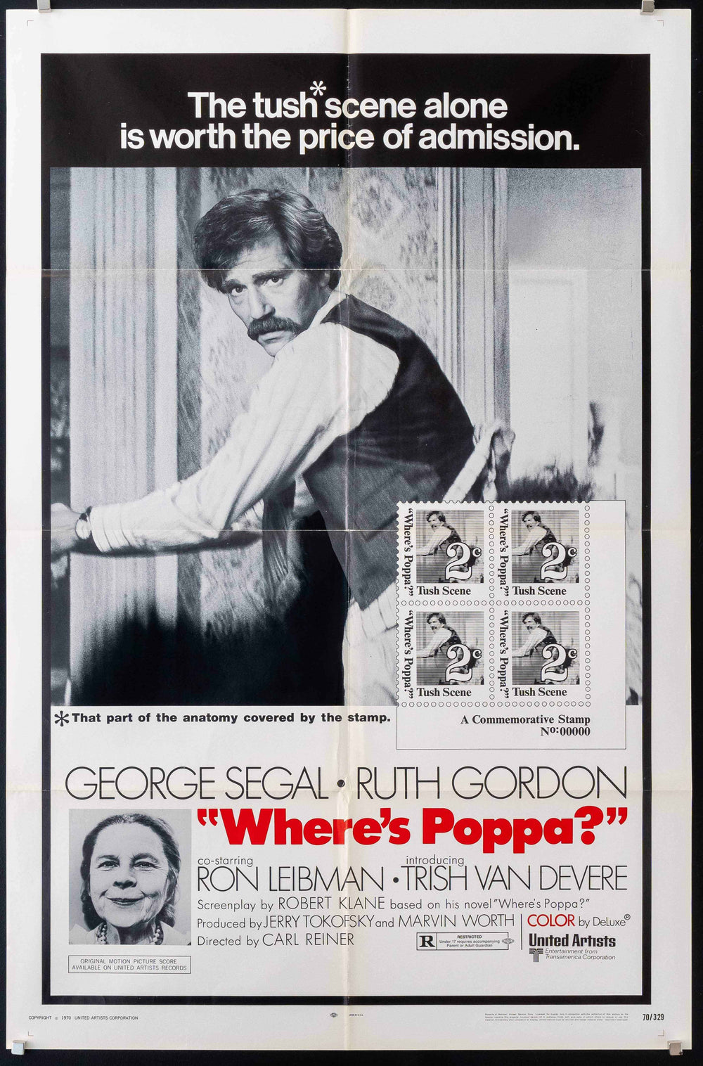 Where's Poppa Original Vintage Movie Poster