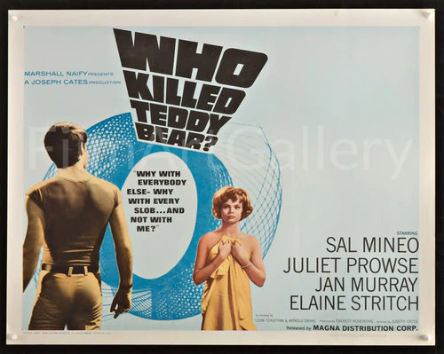 Who Killed Teddy Bear Original Vintage Movie Poster